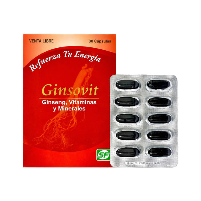 Ginsovit X Cápsula