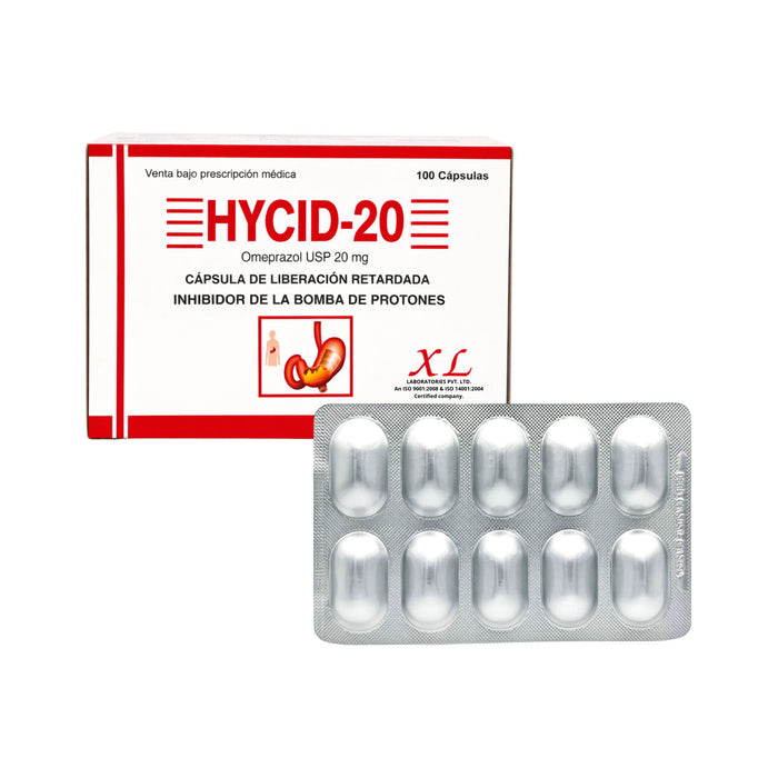 Hycid 20Mg Omeprazol X Cápsula