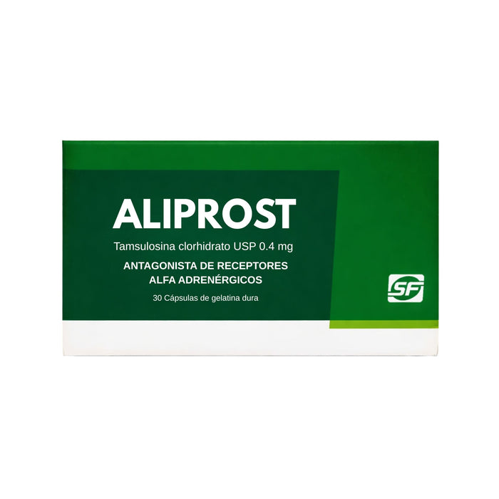 Aliprost 0.4Mg Tamsulosina X Cápsula