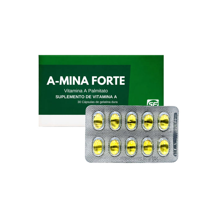 A-Mina Forte 100000Ui Vitamina A X Cápsula