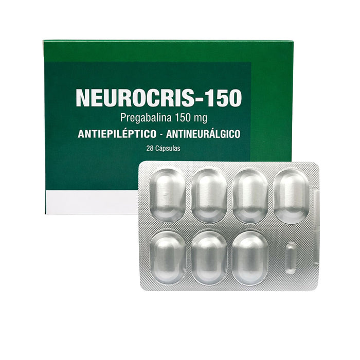 Neurocris Pregabalina 150Mg X Cápsula