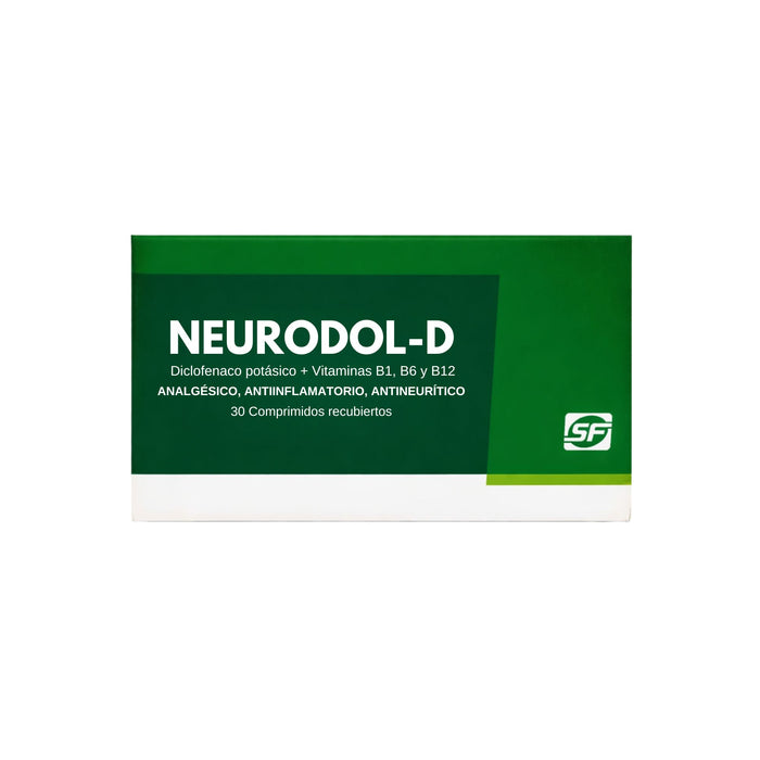 Neurodol-D Diclofenaco / Vitamina B1 B6 B12 X Comprimido
