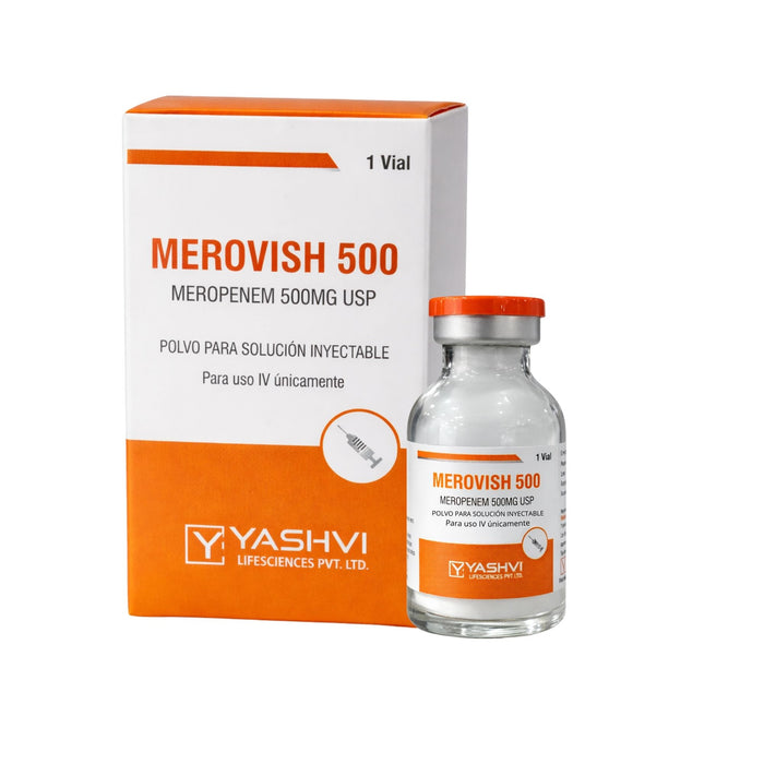 Merovish Meropenem 500Mg Iv X Ampolla