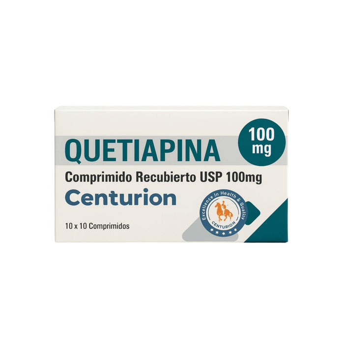 Quetiapina 100Mg Centurion X Comprimido