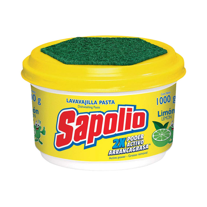 Lavavajilla Sapolio Limón X 1000G