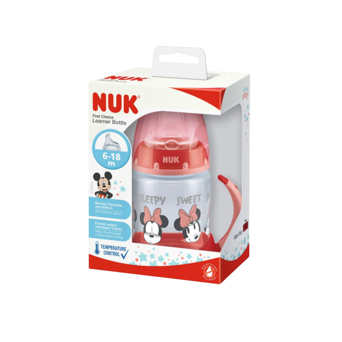 Vaso De Aprendizaje Nuk Minnie 6-18M Rojo