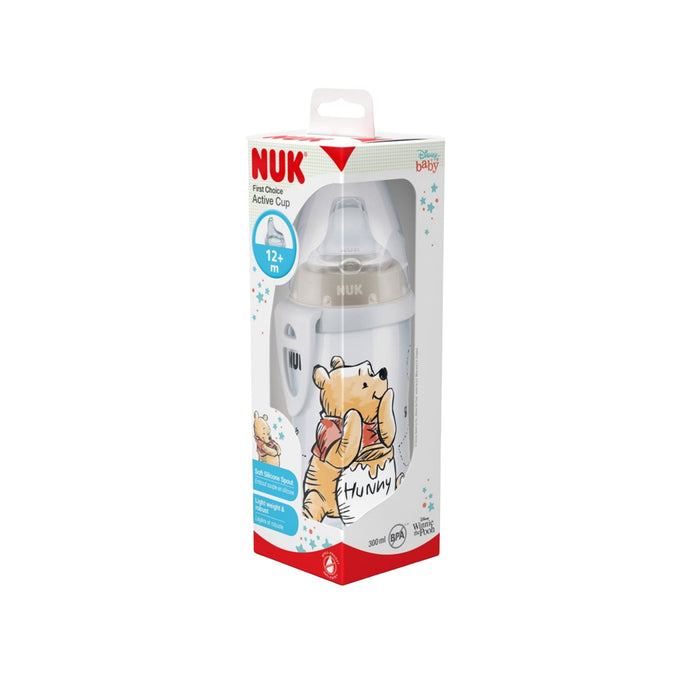 Vaso Active Cup Nuk Winnie The Pooh 12+ Blanco X 300Ml