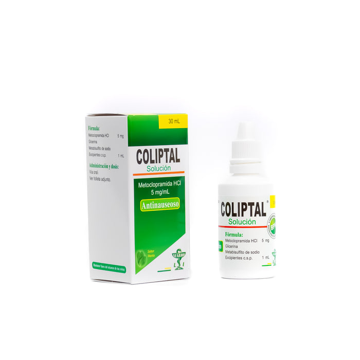 Coliptal Metoclopramida 5Mg/Ml Gota X 30Ml