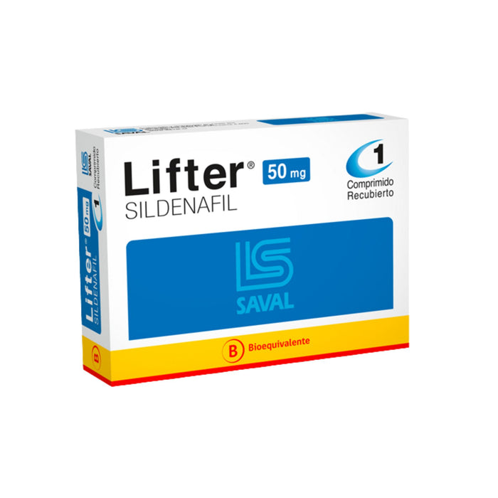 Lifter 50Mg Sildenafil X Comprimido